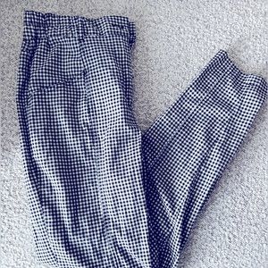 Silence & Noise monochrome checkered pants